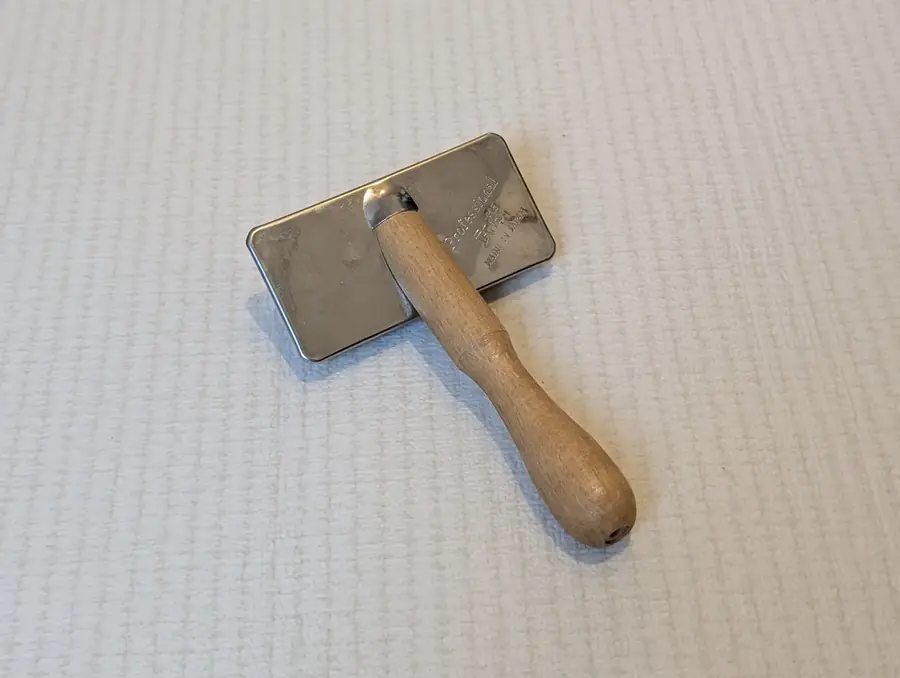 冬のシャンプー前に使うブラシ